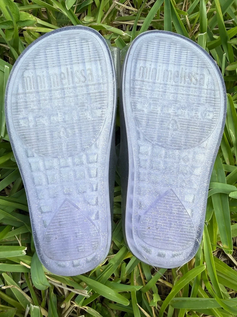 Mini Melissa Silver Bow Mary Jane Shoes for Girls
